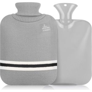Warmwaterkruik 2L voor Pijnverlichting - Warm en Koud Kompres voor Nek, Schouders en Menstruatiekrampen - Voetenwarmer