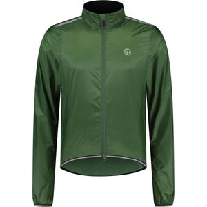 Rogelli Essential Regenjas - Fietsregenjack - Heren - Legergroen - Maat L