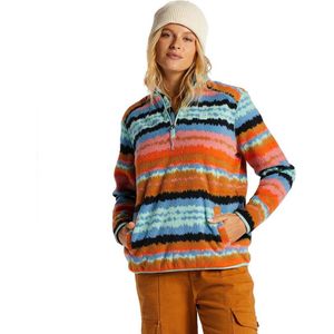 Billabong Boundary Mock 3 Fleece Met Halve Rits Oranje XS Vrouw