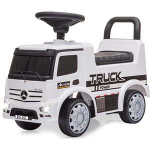 Jamara 460657 Push-Car Mercedes-Benz Antos white – duw auto – truck – wit – voor kinderen vanaf 12 maande