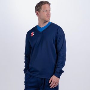 Gray-Nicolls Cricket SWEATER PRO PERF NAVY 7-8 7 - 8 Yrs - Navy