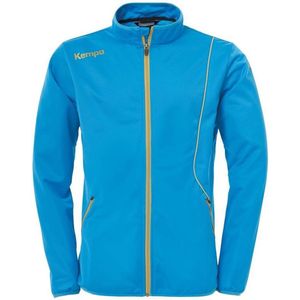 Kempa Curve Classic Trainingsjas Kempa Blauw-Goud Maat 2XL