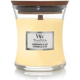 WoodWick Hourglass Medium Geurkaars - Lemongrass & Lily