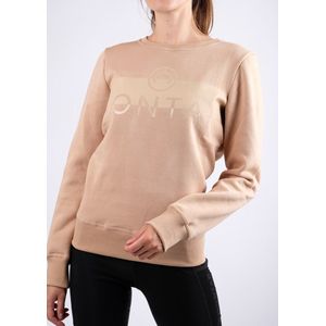 Montar Sawyer Logo Sweatshirt - maat L - beige