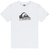 Quiksilver Ev Comp Logo T-shirt Met Korte Mouwen Wit 14 Years Jongens