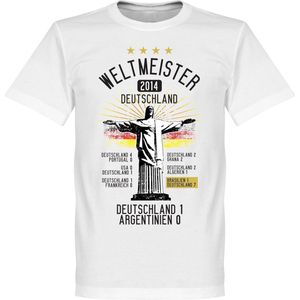 Duitsland Road To Victory T-Shirt WK 2014 - XXXXL