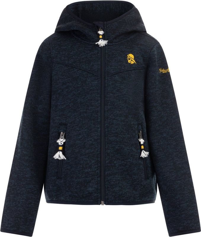 Schmuddelwedda Gebreid vest  nachtblauw / geel