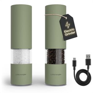 WMF Elektrische Molen 21cm Zout en Peper Molen Keramisch Molen Plastic