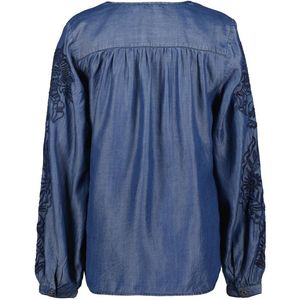 DIDI Dames Blouse Cheer denim Denim dark blue maat 38