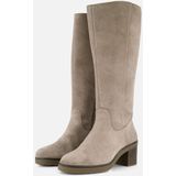 Feyn - Hoge Laarzen - Beige - Suede