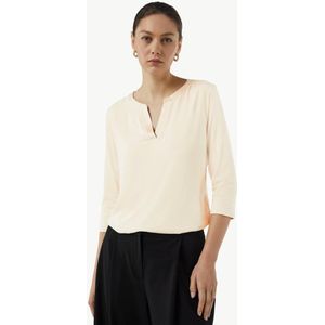 Bikini - Effen - Jersey, Chiffon - Normale Pasvorm, Driekwart Mouw