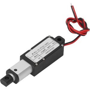 Elektrische micro-lineaire aandrijving - 059 hub 150N - 12V DC - 015/sec - mini-bewegingsaandrijving met houder voor leuningen .