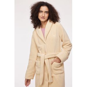 Woody Dames Kamerjas beige - maat XL