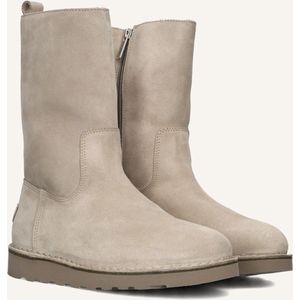 Shabbies - Palissa Mia High Zip - Enkellaarsjes - Beige