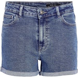 Noisy may Broek Nmmoni Hw Dnm Shorts Az358mb Noos 27029489 Medium Blue Denim Dames Maat - S