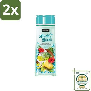 Sence - Tropical Joy & Coconut - Douchegel - Exotisch - 300 ml - Voordeelverpakking - 2 stuks - Douchegel kokos - Tropische geur