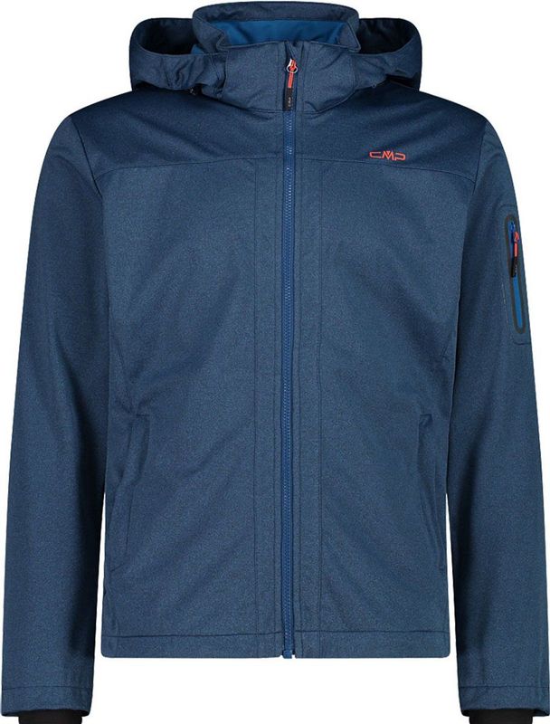 Cmp - Zip Hood 39A5027M - Softshelljack - Drielaags - Winddicht - Waterafstotend