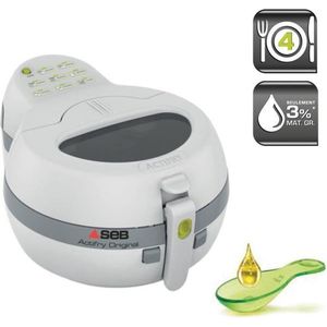 SEB FZ712100 airfryer - Heteluchtfriteuse - 1 Liter - 1400 Watt - wit