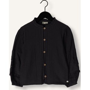 DAILY7 Longsleeve Lace Meisjes - Jurken - Zwart - Maat 134