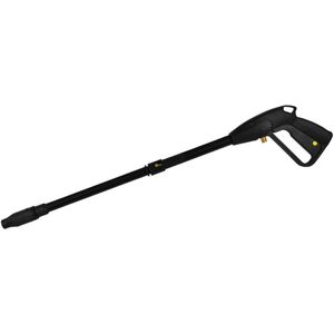 GEKO Hogedrukpistool - 150 Bar - Metalen connector - Verstelbare straal - Veiligheidsblokkering