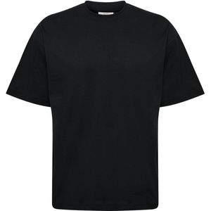 Hummel - Shirt - Zwart - Sportshirt - Ronde Hals - Kwartmouw