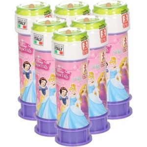 24x Bellenblaas Disney Princess 60 ml speelgoed voor kinderen - Uitdeelspeelgoed/weggevertjes