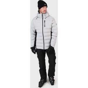 Brunotti Sanclair Heren Puffer Wintersport Ski Jas - Grijs -