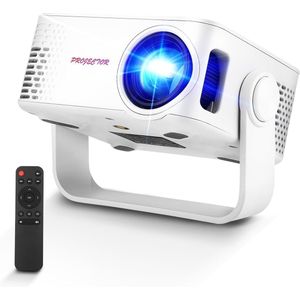 Draagbare mini-beamer Full HD 1080p projector voor thuis en buiten