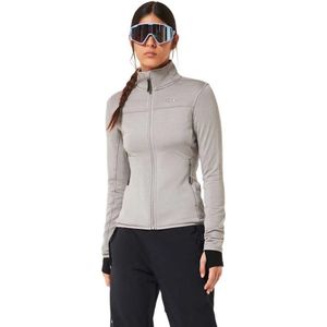 Oakley Apparel Canopy Fleece Met Volledige Rits Grijs L Vrouw