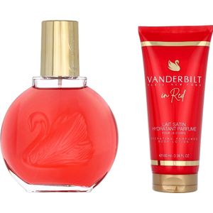 Gloria Vanderbilt In Red Giftset