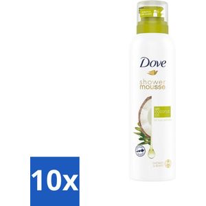 Dove - Douchemousse - Coconut Oil - 200 ml - Bulkverpakking - 10 stuks