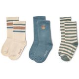 Little Dutch – 3-pack sokken biologisch katoen – Forest Friends – maat 17/19