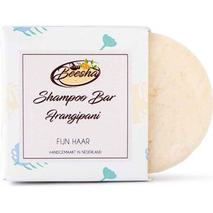 Beesha Shampoo Bar Frangipani | 100% Plasticvrije en Natuurlijke Verzorging | Vegan, Sulfaatvrij en Parabeenvrij | CG Proof