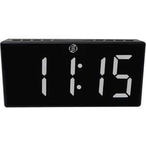 Equivera Wekkerradio Op Netstroom - Klokradio - Wekkerradio - Klokradio Met Wekker - Wekkerradio Dab - Wekker Dab Radio