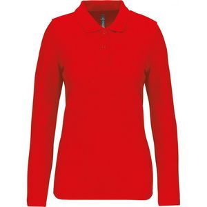 WK. Designed To Work Damespolo lange mouwen WK277 - Red - XXL