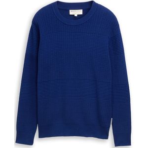 Tom Tailor Denim Regular fit gebreide trui van katoen