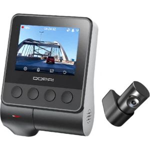Dashcam voor Auto - WiFi - Dashcams - FullHD video - Dubbele camera - Met GPS - Super compact - Zwart