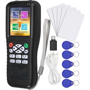 Multi Frequenties RFID Duplicator en NFC Reader Writer voor Smart Phones met Beschrijfbare Sleutelhangers