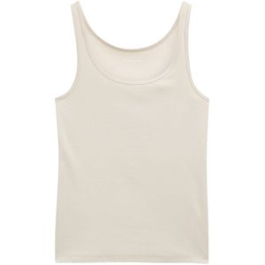 TOM TAILOR - Haltertop - Offwhite - Slanke Pasvorm - Mouwloos