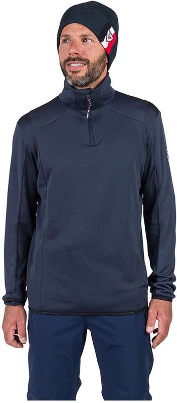 Rossignol - Diretta - Fleece - Blauw - Halve Rits