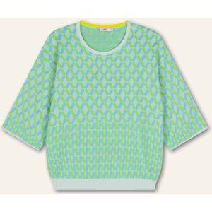 Oilily - Kicky short sleeves pullover - Roze - M