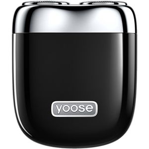 Yoose Mini2.0 Mini elektrisch scheerapparaat - Hoogwaardige legering en roestvrij staal, draagbaar, waterdicht, geschikt voor dagelijks scheren