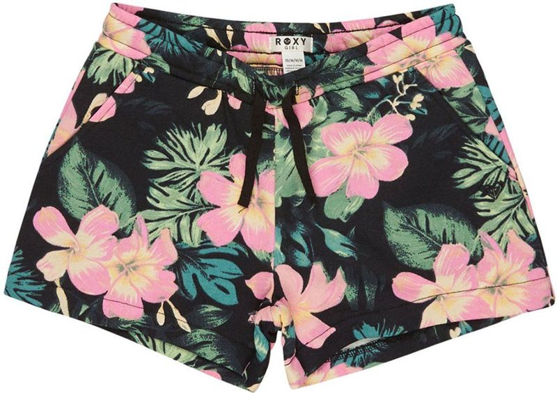 Roxy - Twenty Five Miles - Korte Sportbroek - Zwart - Meisjes 14 Years