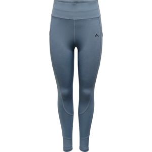 ONLY PLAY - Training Tights - Blue Mirage - Dames - Hoge Pasvorm - Met Telefoonzak