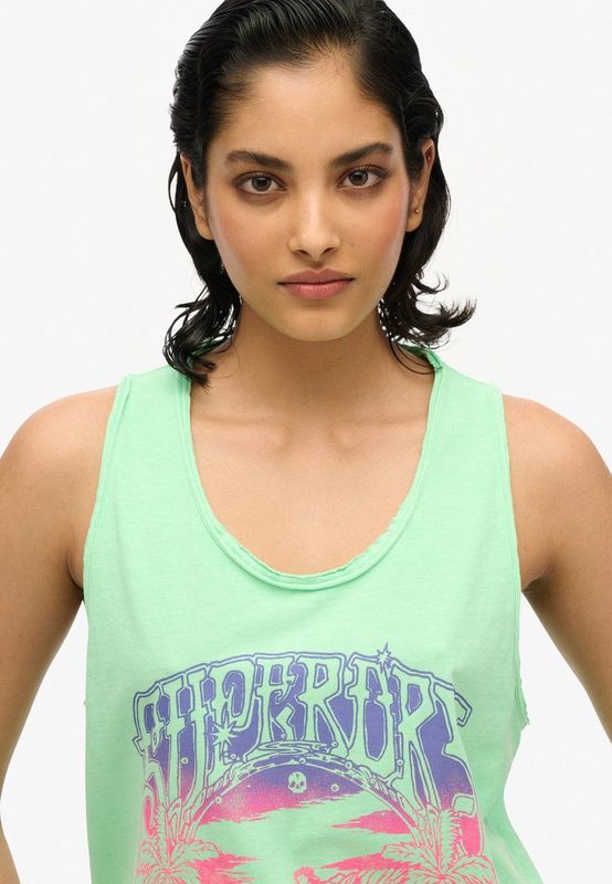 Superdry - Psych Surf - Hemdtopje - Dames