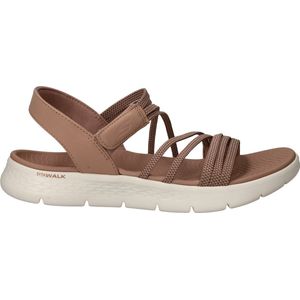 Skechers - Go Walk Flex - Sandalen - Taupe - Textiel/Synthetisch