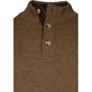 Baileys Pullover Bruin Pullover 1/2 Zip/Buttons 428446/865