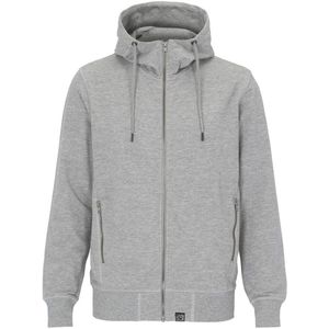 Cottover F. TERRY FULL ZIP HOOD MEN - GOTS GECERTIFICEERD 141510 - Grijs Mêlee - M