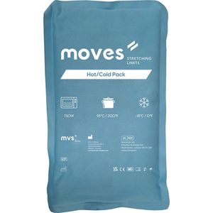 Moves Hot Cold Pack - Warm-koud kompres - Ice pack - Natuurlijke klei - Maat: Small (15 x 25 cm)