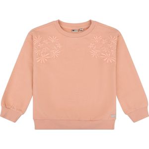 Daily7 - Embroidery Sweater - Peach Pink - Maat 128